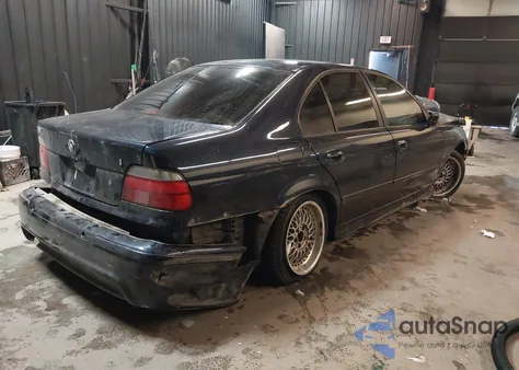 1999 BMW 540I из США, поврежденный, VIN WBADN534XXGC92854